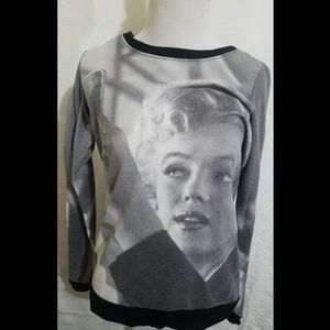 Marilyn Monroe long sleeve Shirt/Sweater